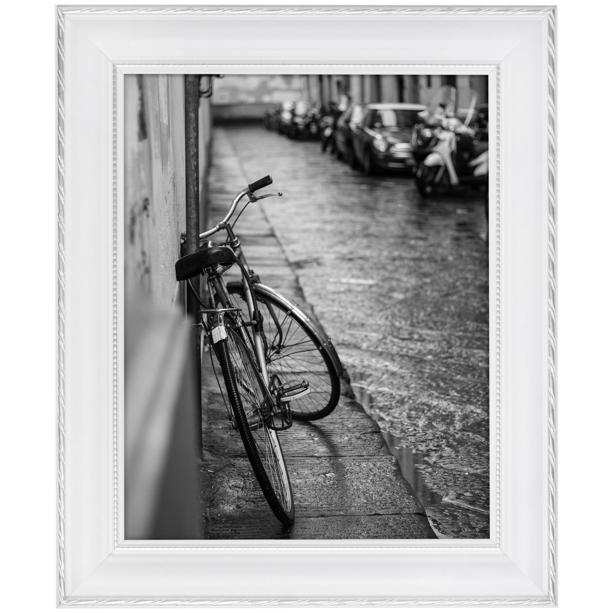 Craig Frames Victoria White & Silver Picture Frame
